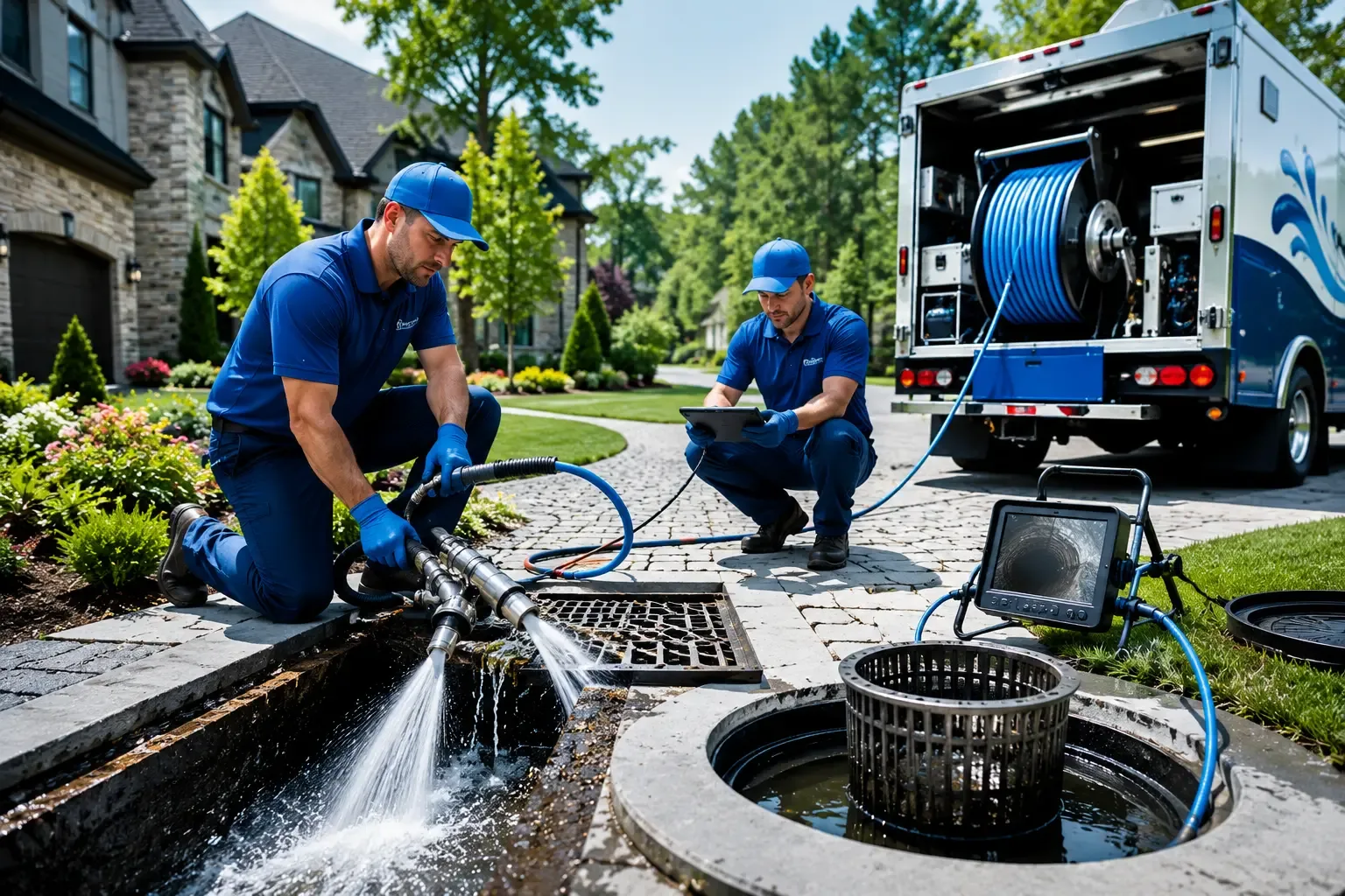Local outdoor drain cleaning professionals in Pecatonica, IL